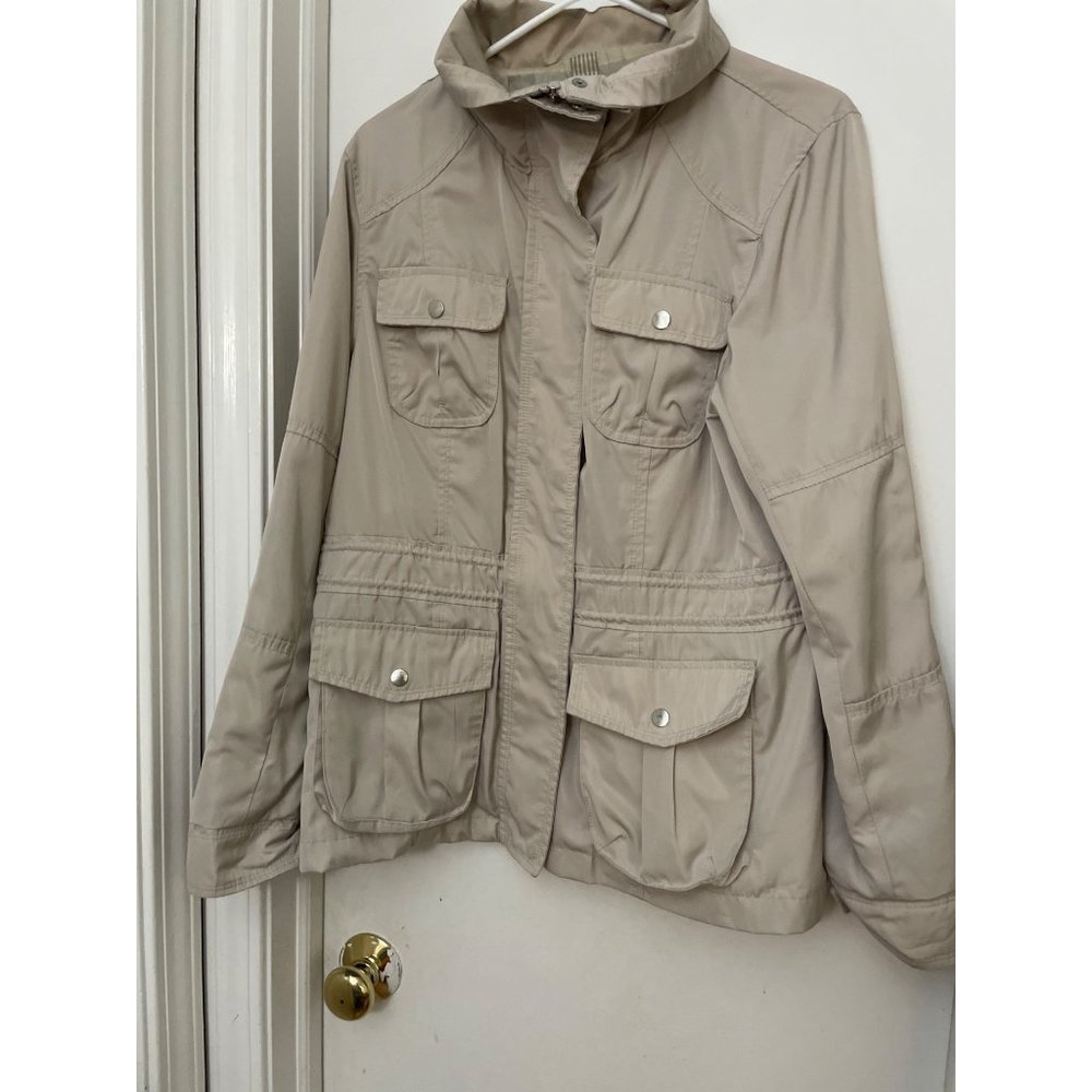 St John Bay Khaki jacket large women